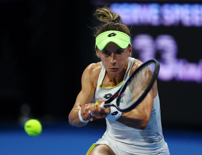 Lesia Curenková. Foto: REUTERS/Ibraheem Al Omari/File Photo