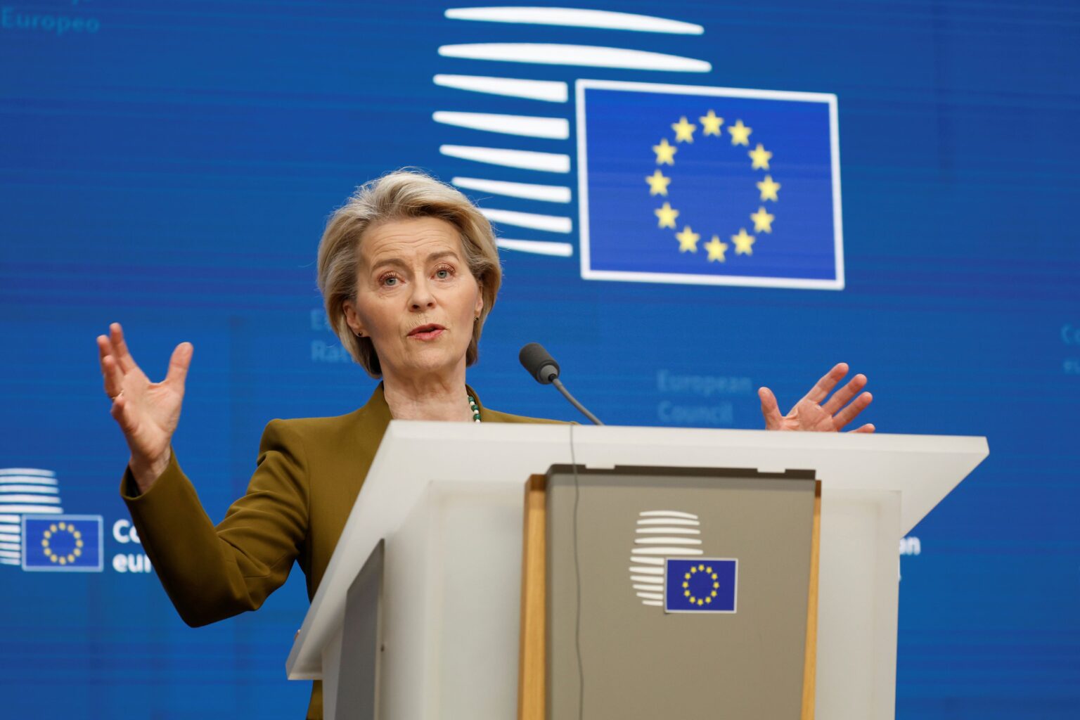 Ursula von der Leyenová. Foto: TASR/AP