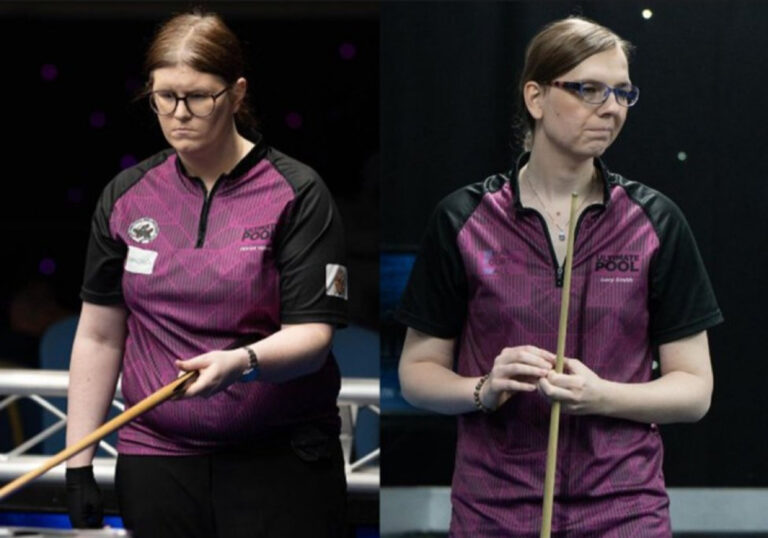 Do finále ženského biliardu v Británii sa dostali dvaja muži