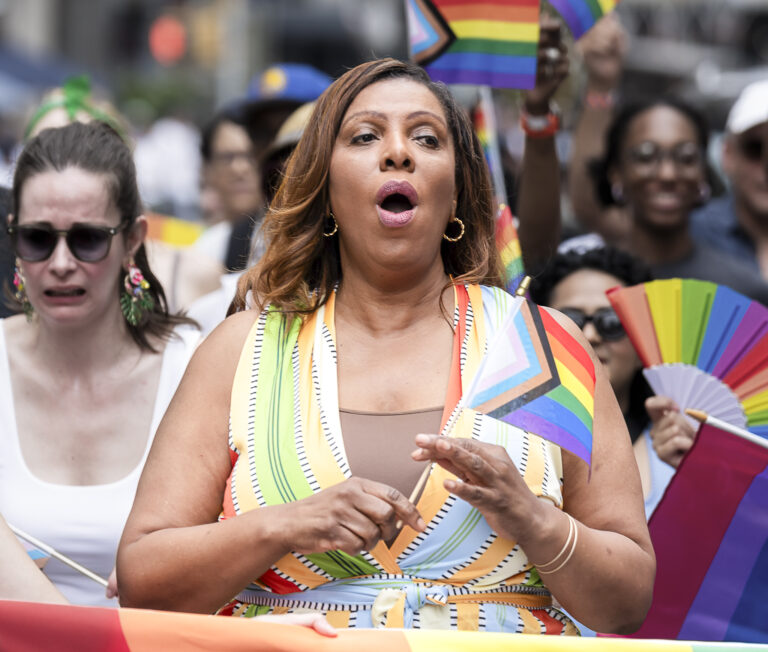 Letitia James. Foto: Gotham/Getty Images