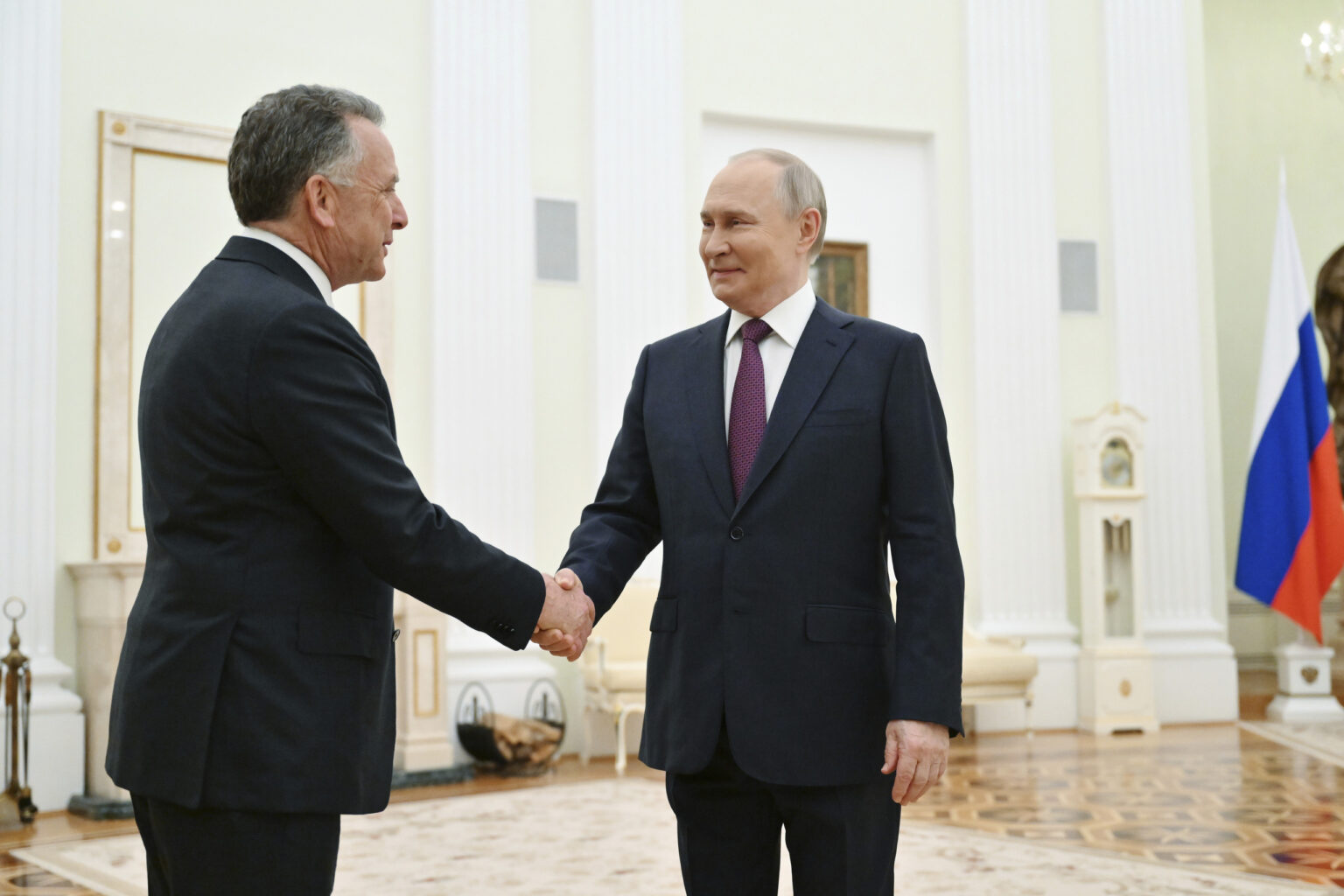 Steve Witkoff a Vladimir Putin. Foto: TASR/AP