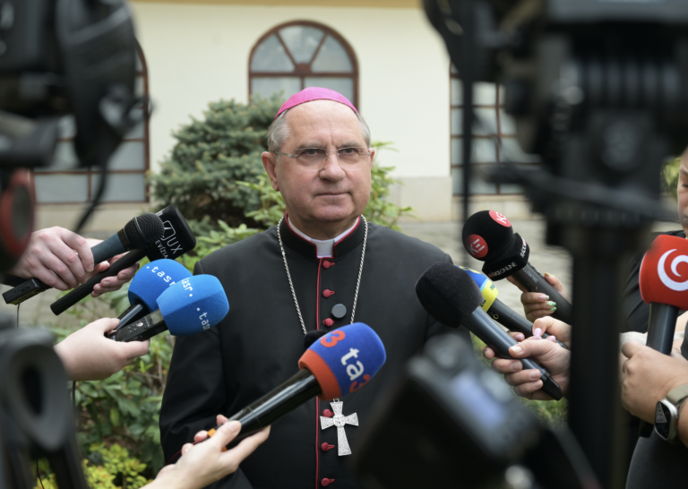 Predseda Konferencie biskupov Slovenska Bernard Bober. Foto: TASR/František Iván