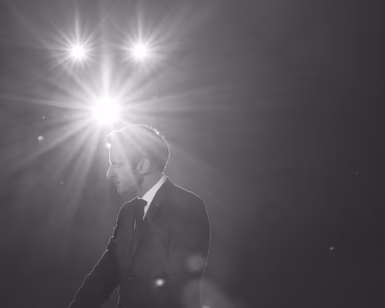 Emmanuel Macron. Photo: Louise Delmotte/Getty Images