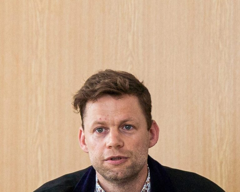 Sudca Branislav Harabin počas pojednávania.
Foto: Marko Erd / Petit Press / Profimedia