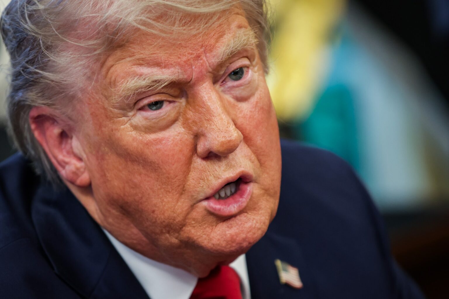 Prezident Spojených štátov Donald Trump. Zdroj: ČTK / DPA / Samuel Corum - Pool via CNP