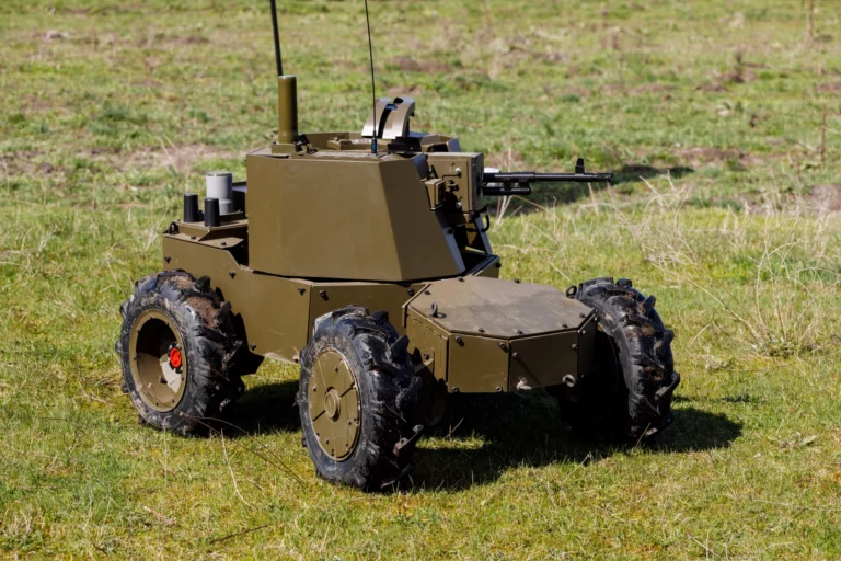 Pozemný robotizovaný komplex. Foto: Brave1