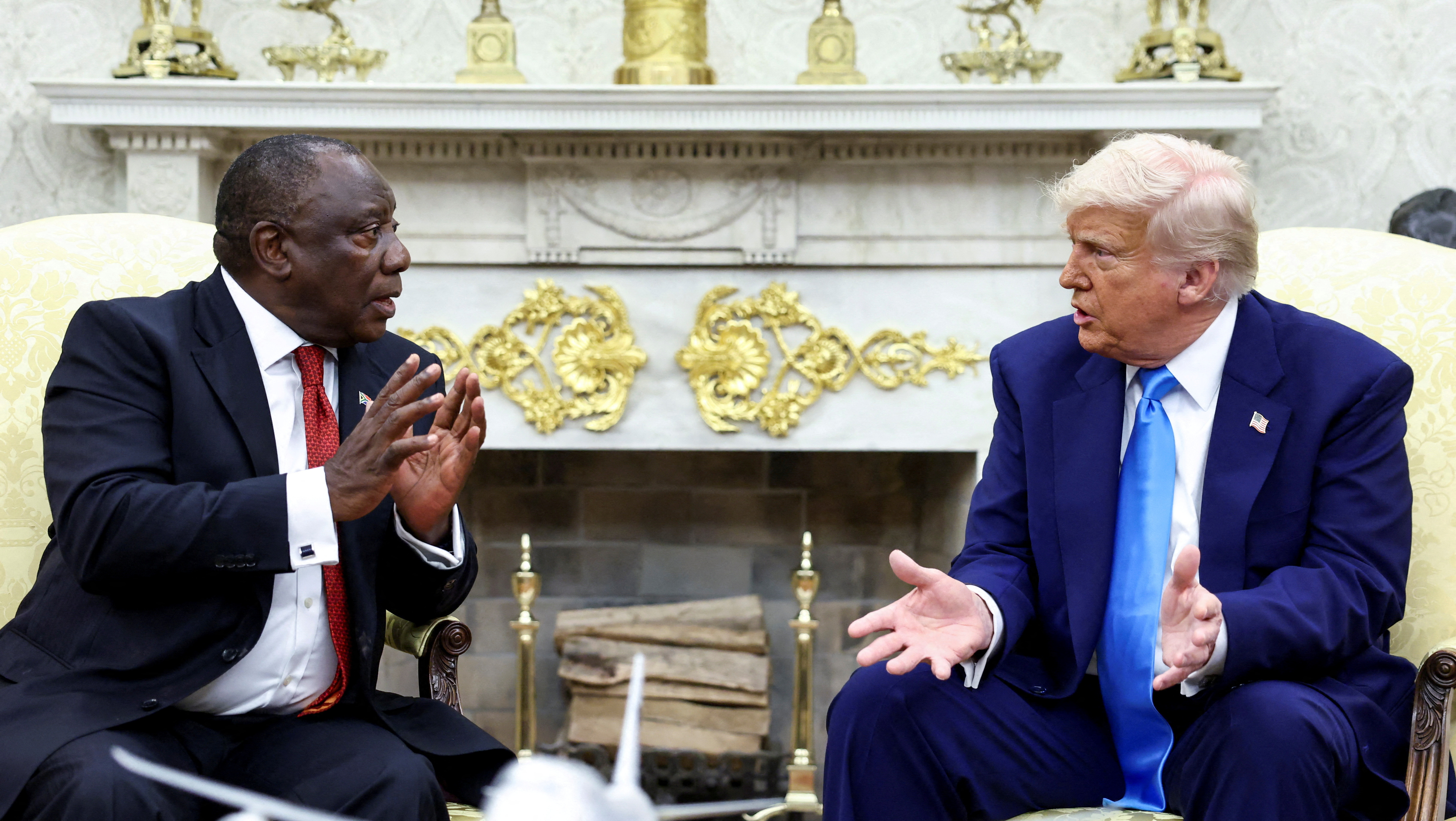 Trump obvinil Južnú Afriku z genocídy belochov, Ramaphosa obvinenia odmieta