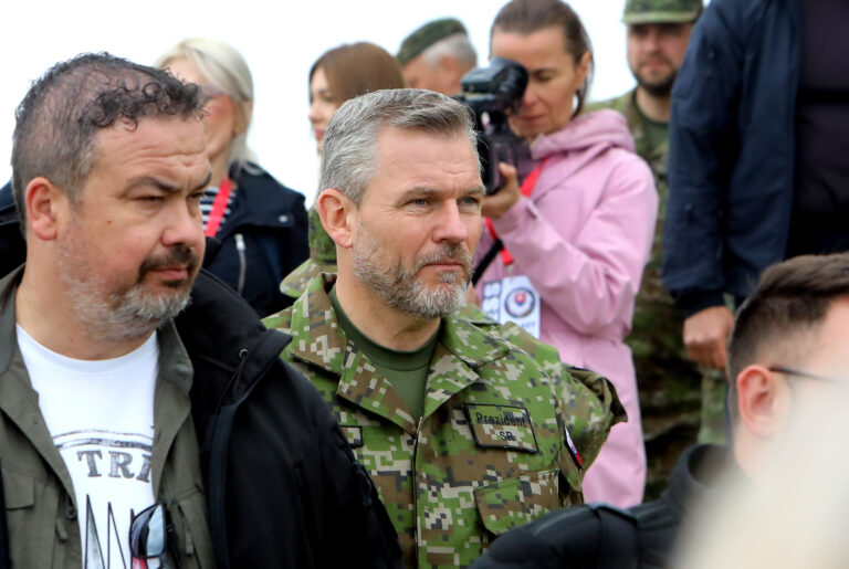 Peter Pellegrini v Lešti. Foto: Ján Krošlák/TASR
