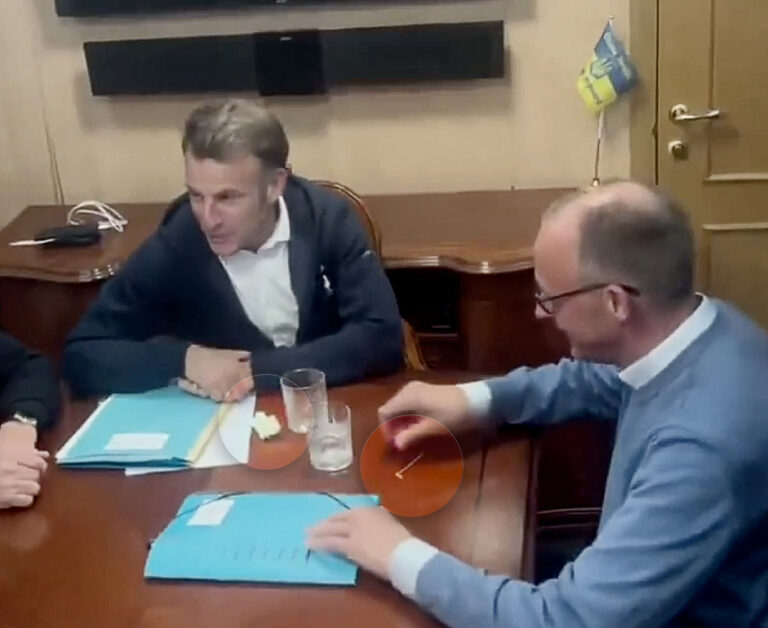 Elyzejský palác odmieta fámy o kokaíne pri Macronovej návšteve Kyjeva