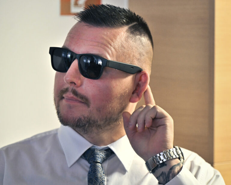 Daniel B., obvinený z extrémistickej trestnej činnosti. Foto: Jakub Kotian/TASR