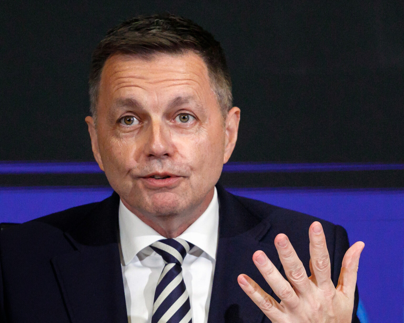 Guvernér Národnej banky Slovenska (NBS) Peter Kažimír. Foto: Dano Veselský/TASR