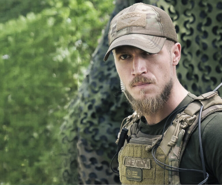 Olexandr Šyršyn, vyznamenaný Rádom za odvahu 3. stupňa. Foto: Facebook