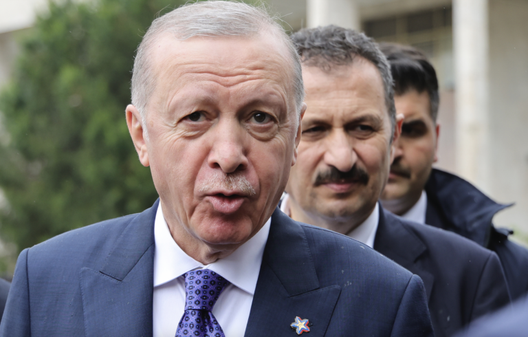 Erdogan uvítal Macronov plán na vytvorenie palestínskeho štátu