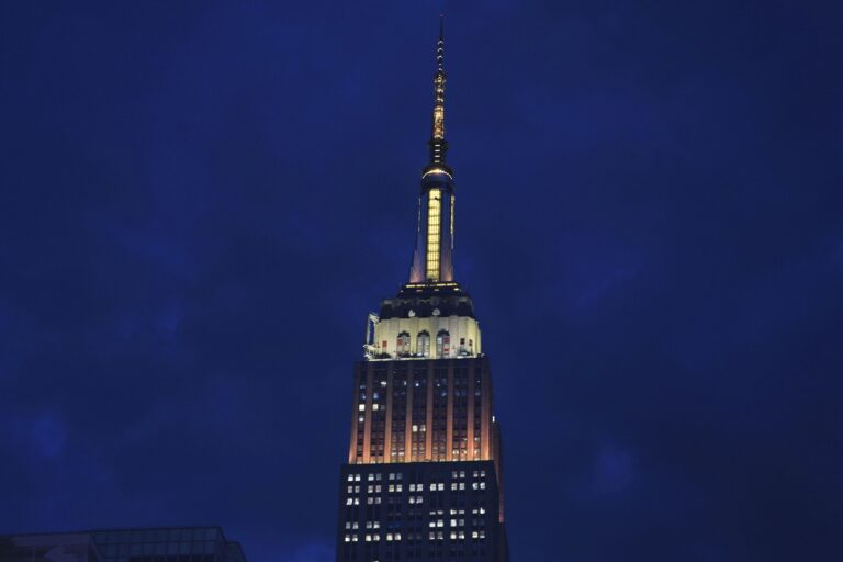 Empire State Building v New Yorku. Foto: AP Photo/Frank Franklin II
