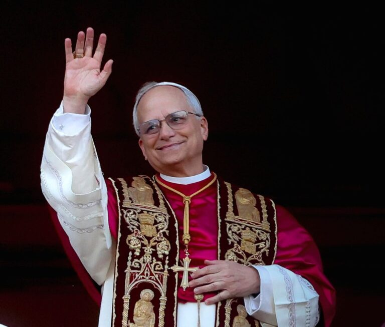 Lev XIV. Photo: Alessandra Benedetti - Corbis/Corbis via Getty Images