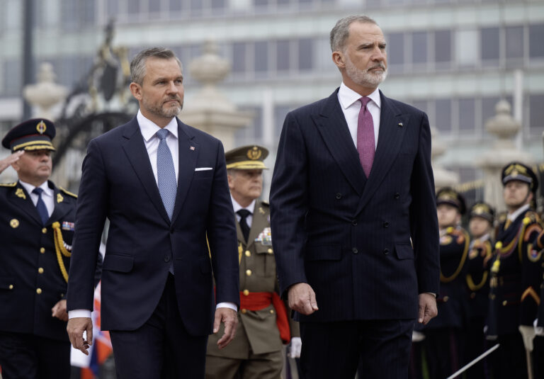 Pellegrini privítal španielskeho kráľa. Ide o prvú návštevu po 20 rokoch