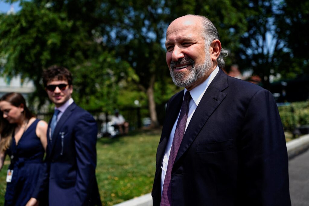 Howard Lutnick. Photo by Kent Nishimura/REUTERS