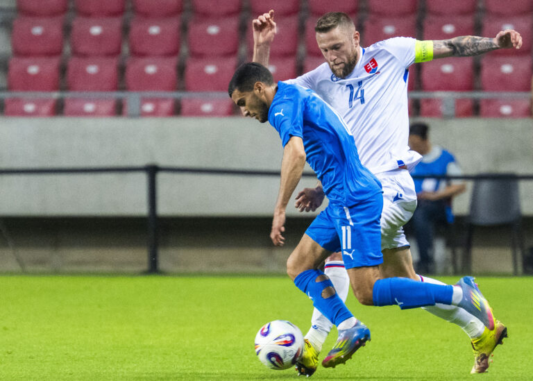 Slovenskí futbalisti prehrali s Izraelom 0:1