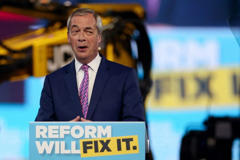 Nigel Farage. Foto: Isabel Infantes/Reuters