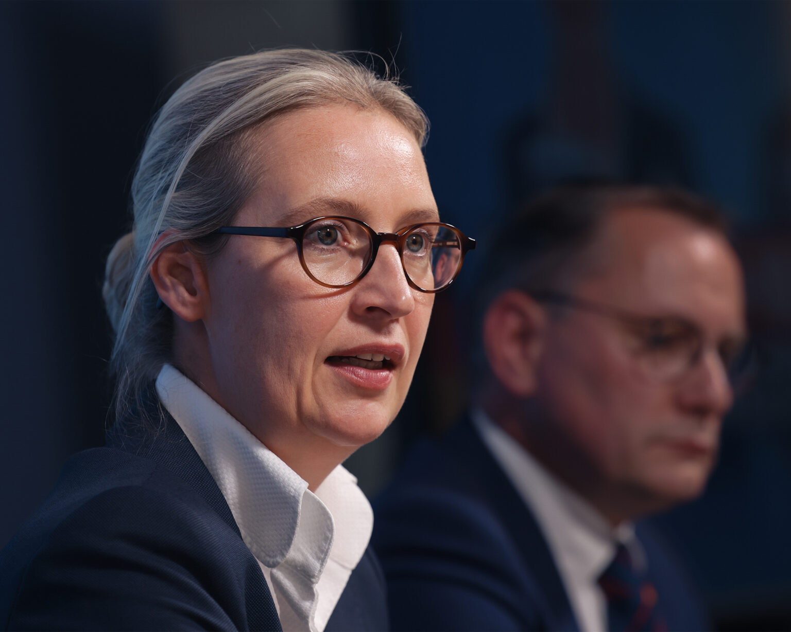 Alice Weidelová a Tino Chrupalla. Foto:  Sean Gallup/Getty Images