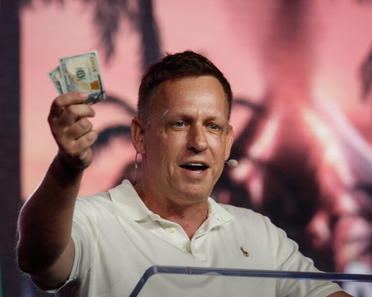 Peter Thiel. Foto: Marco Bello/Getty Images