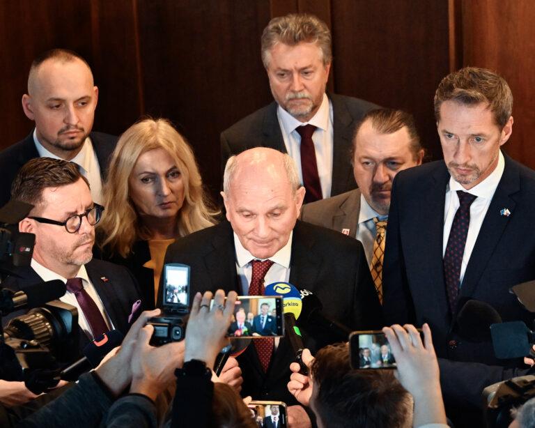 František Majerský (vľavo hore), František Mikloško (v strede), Milan Majerský (vpravo). Foto: Pavel Neubauer/TASR