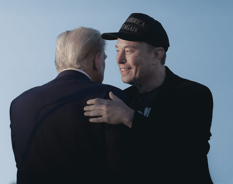 Donald Trump a Elon Musk. Foto: Anna Moneymaker/Getty Images
