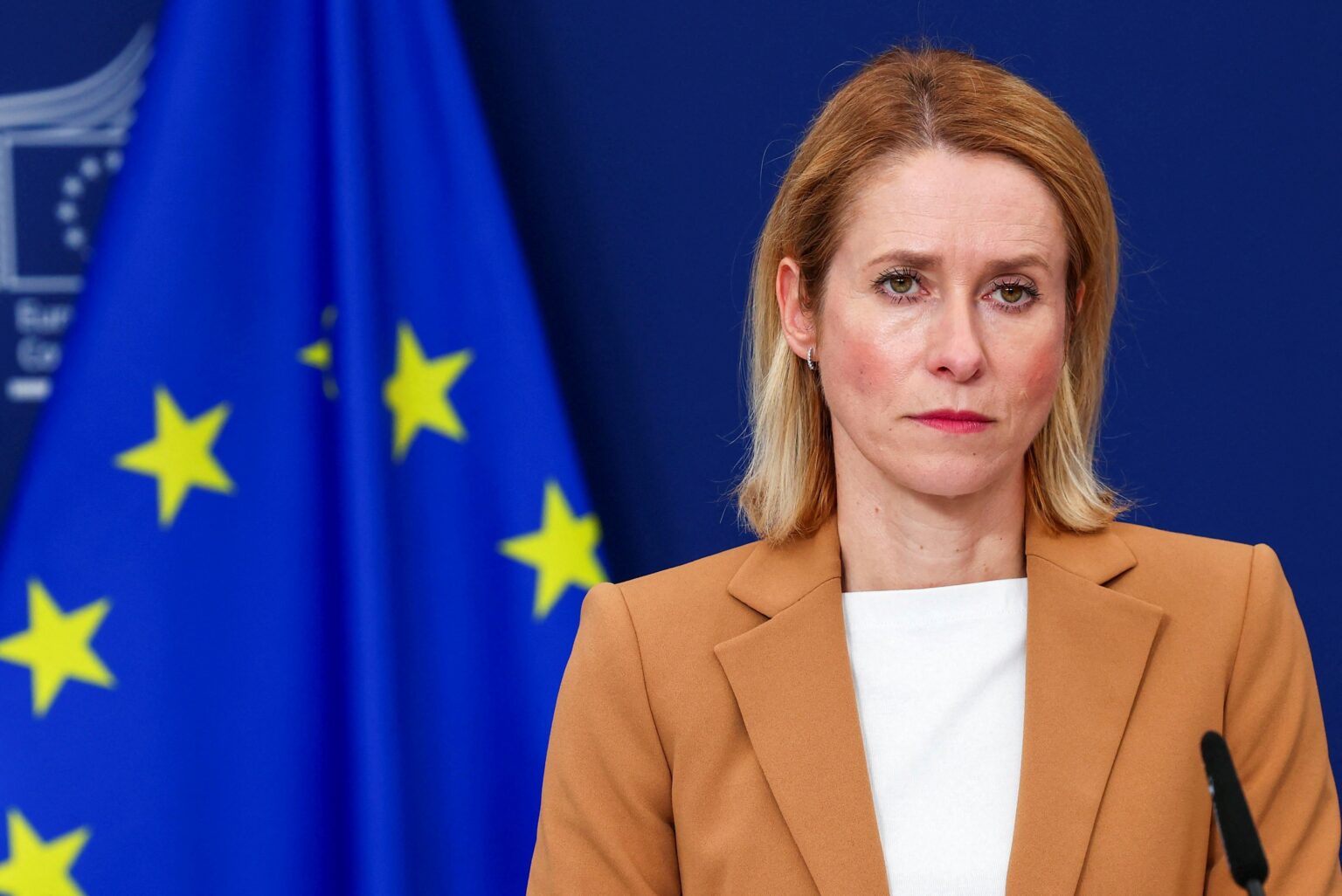 Kaja Kallasová. Foto: REUTERS/Yves Herman
