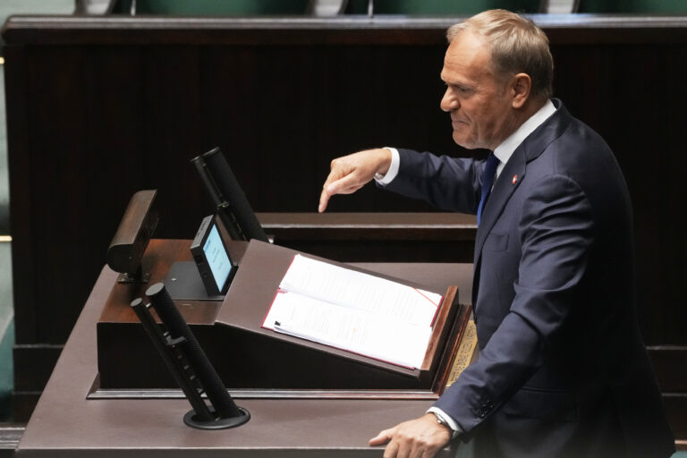 Donald Tusk: Foto: TASR/AP