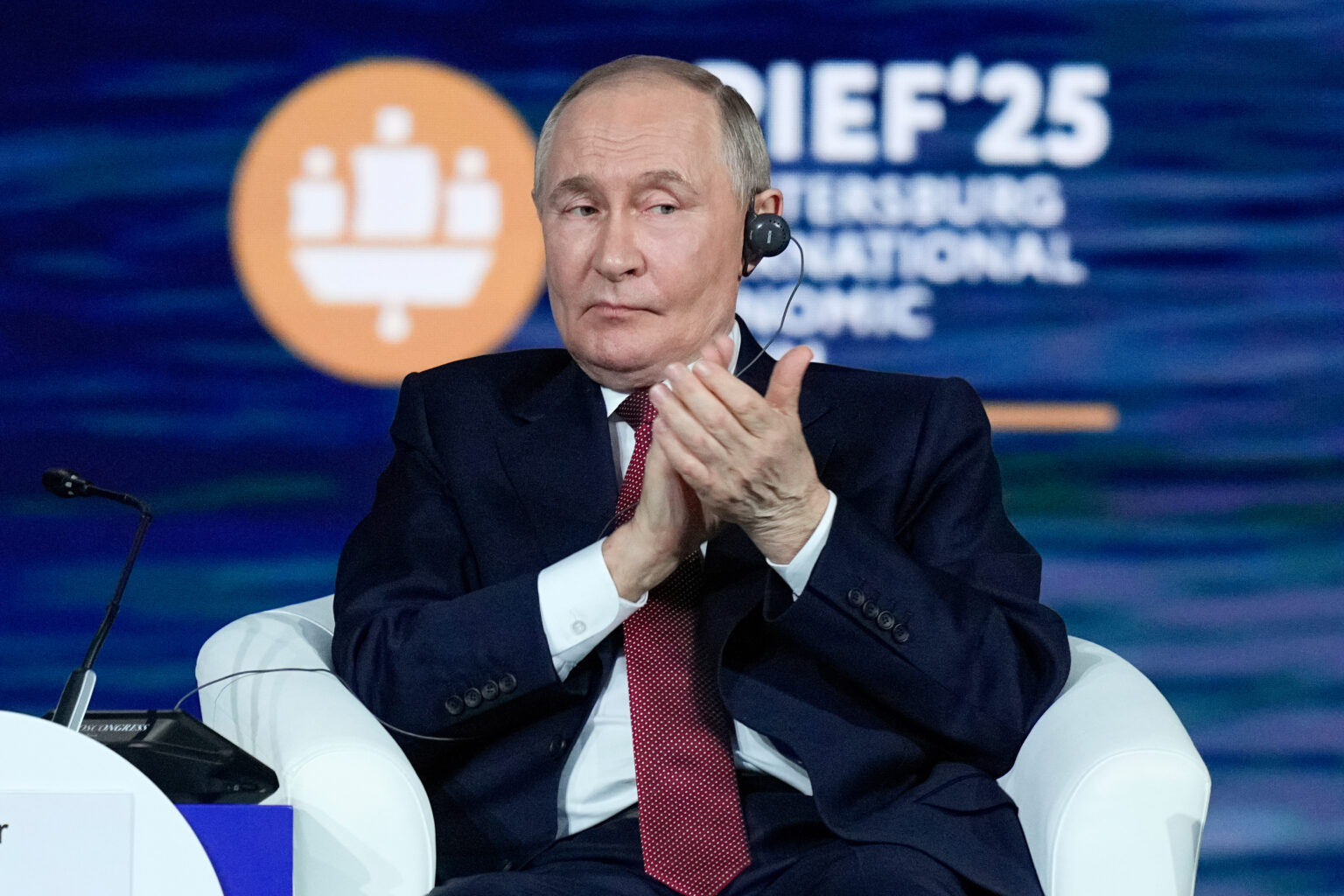 Vladimir Putin. Foto: AP Photo/Dmitri Lovetsky