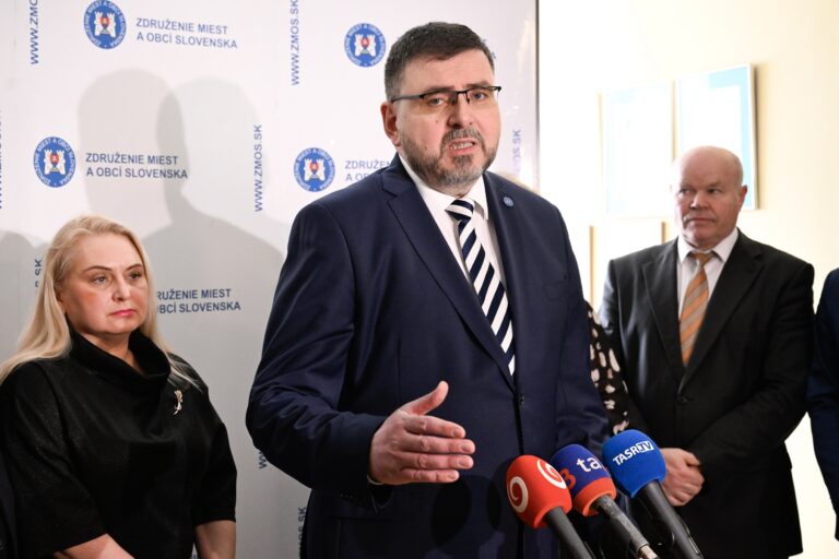 Šéf Združenia miest a obcí Slovenska Jozef Božík. Foto: Pavel Neubauer/TASR