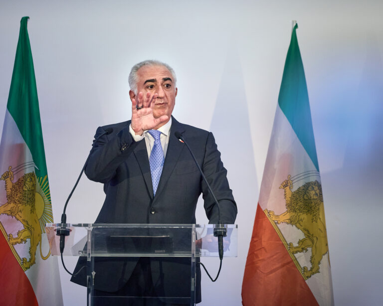 Mohammad Rezá Pahlaví, známy ako Korunný princ. Foto: Kiran Ridley/Getty Images