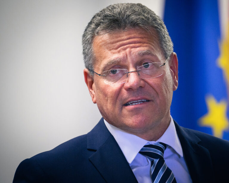 Maroš Šefčovič. Foto: Bernd von Jutrczenka/picture alliance via Getty Images