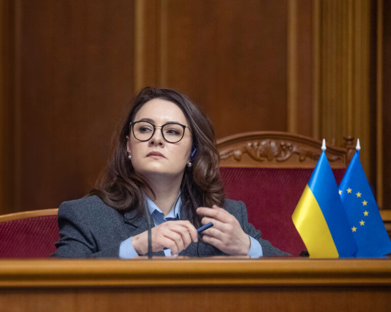 Julija Svyrydenková. Foto: Andrii Nesterenko/Global Images Ukraine via Getty Images