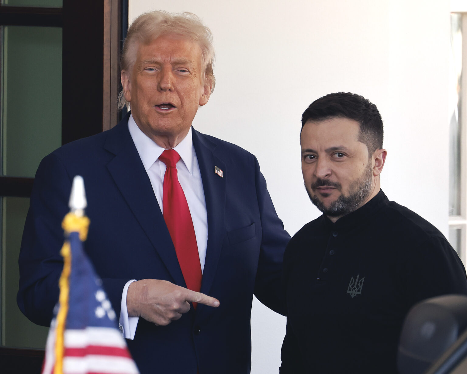 Donald Trump a Volodymyr Zelensky. Photo: Chip Somodevilla/Getty Images