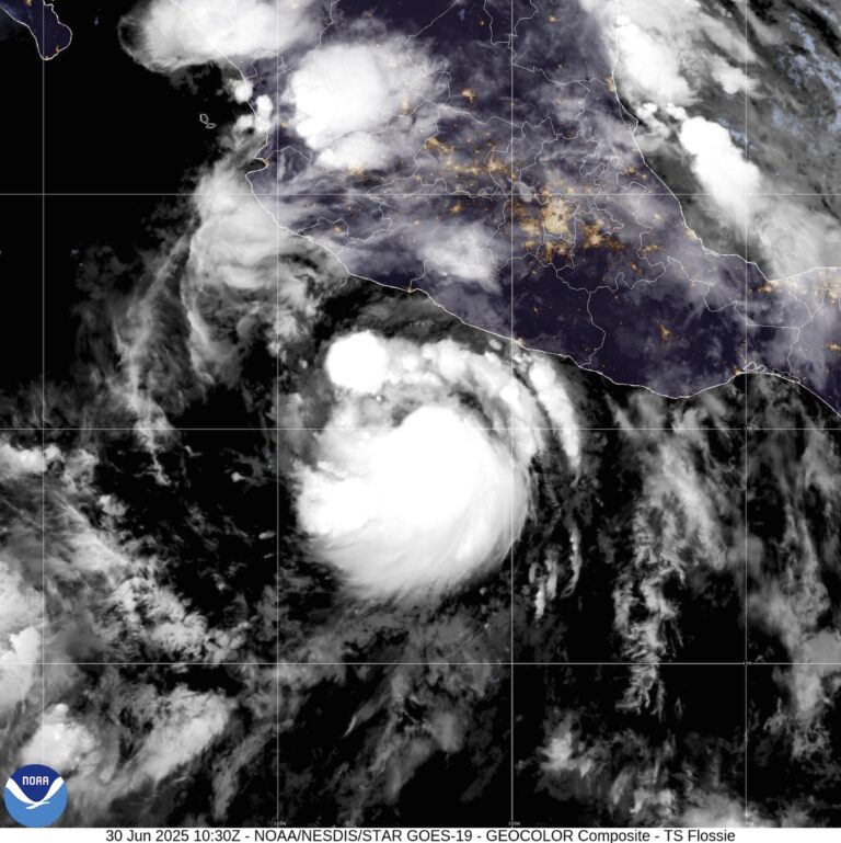 Hurikán Flossie naberá na sile, prezidentka vyzýva na opatrnosť