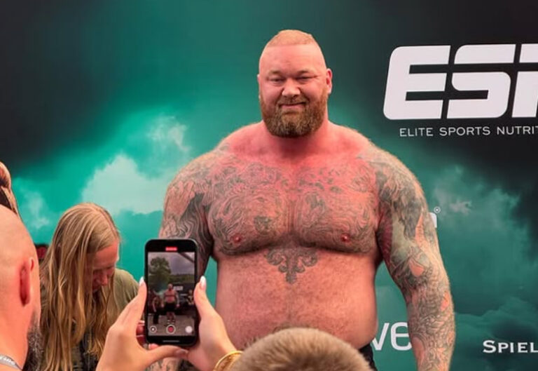 Björnsson, ktorý hral „Horu“ v Hre o tróny, prekonal svetový rekord