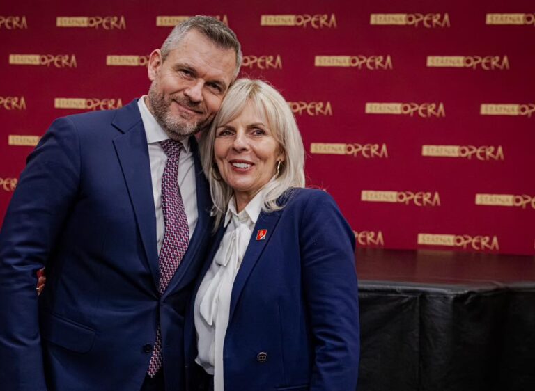 Peter Pellegrini a Eva Pellegrini. Foto: Peter Pellegrini/Facebook