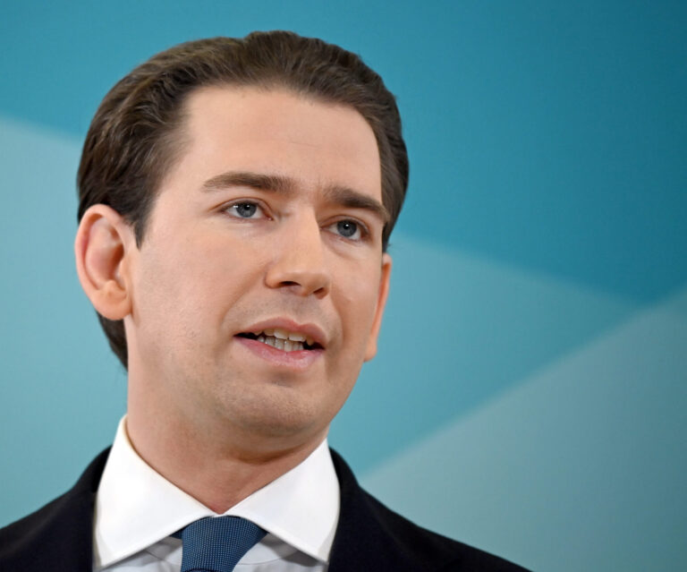 Er war Österreichs jüngster Bundeskanzler: Sebastian Kurz (ÖVP). Foto: Thomas Kronsteiner/Getty Images