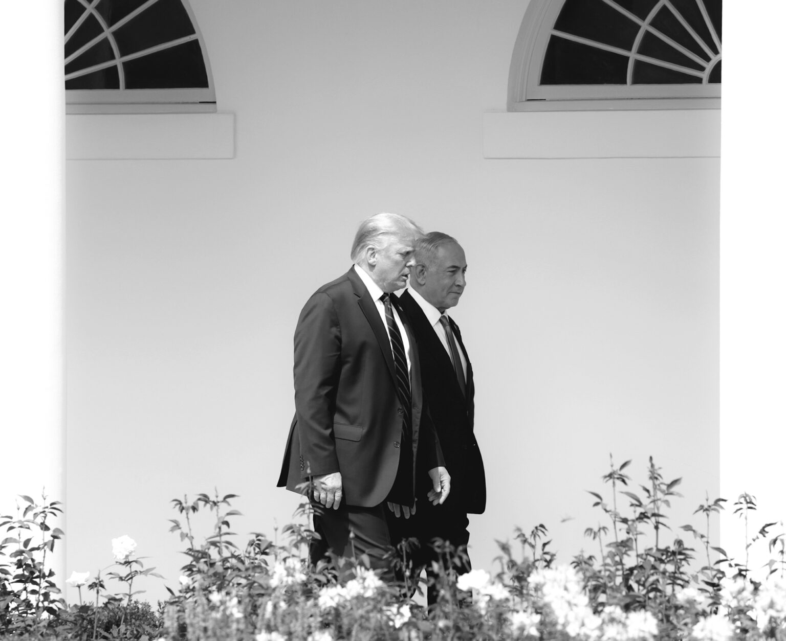 Donald Trump a Benjamin Netanyahu. Foto: Alex Wong/Getty Images 
