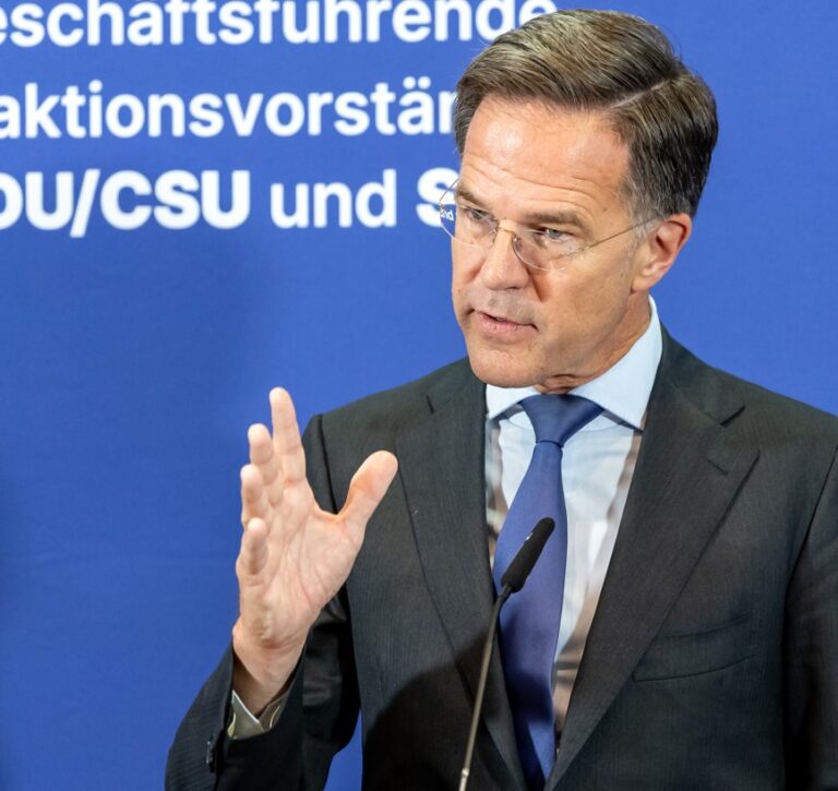 NATO-Chef Rutte warnt vor möglicher russischer Attentats-Strategie in Europa