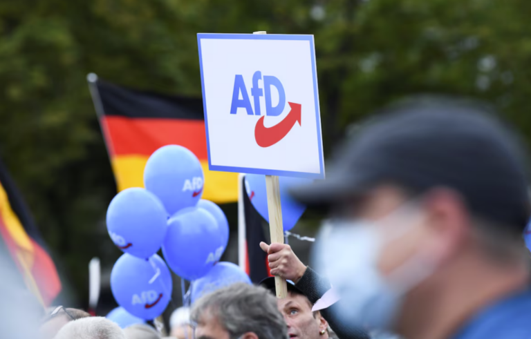The AfD achieved a record result in polls and overtook the CDU/CSU