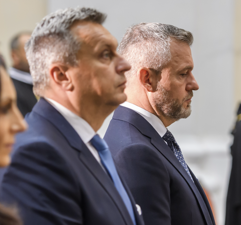 Andrej Danko a Peter Pellegrini. Foto: Jaroslav Novák/TASR