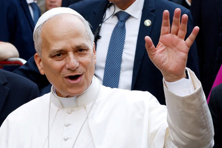 Pope Leo XIV condemns the forced expulsion of Palestinians in Gaza