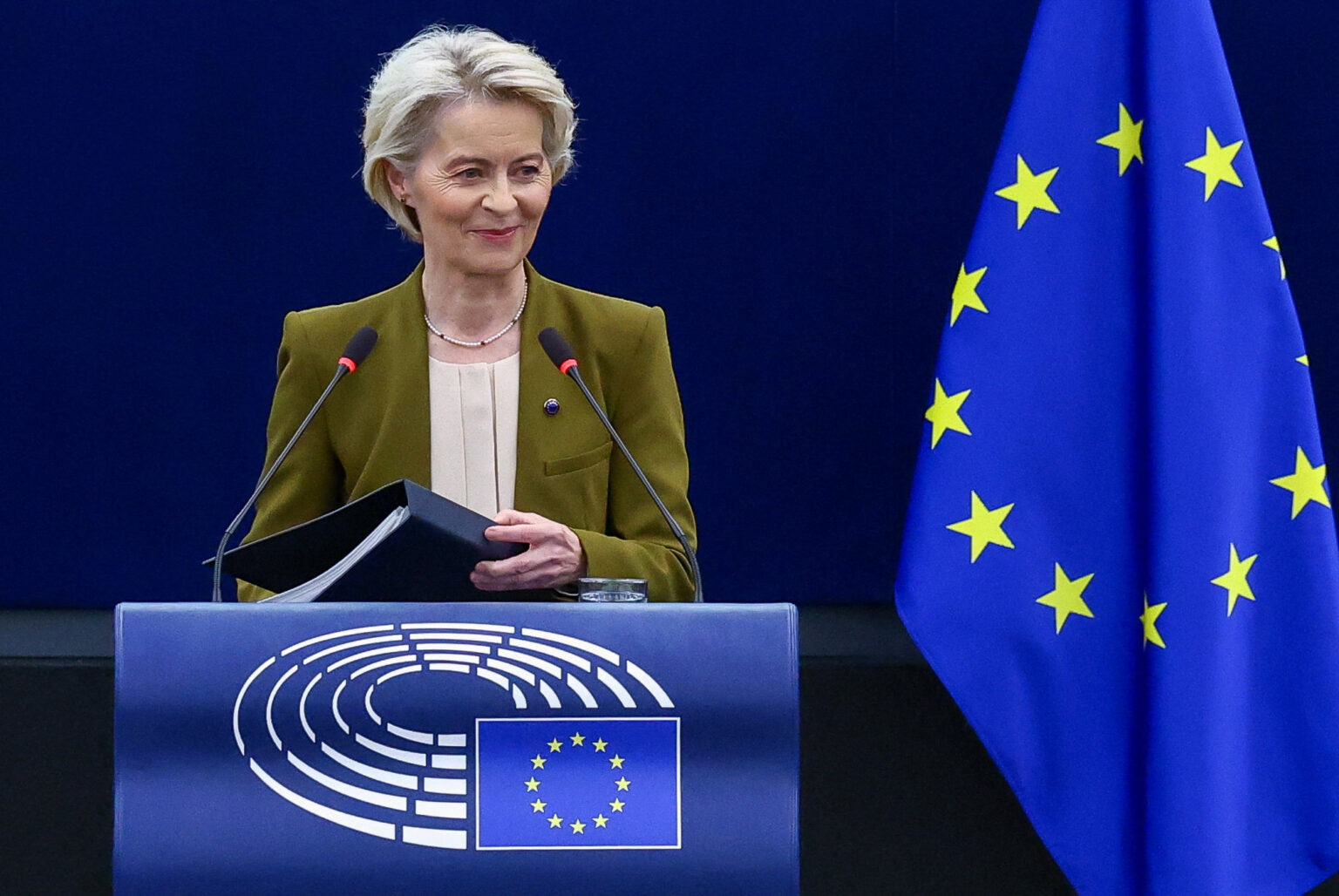 Ursula von der Leyen. Photo: Yves Herman/Reuters
