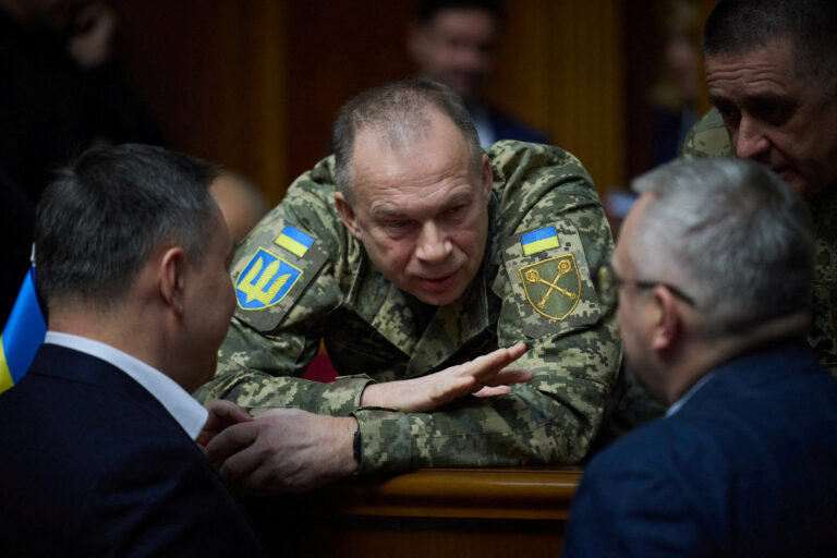 Ukrainian commander-in-chief dismisses officers after territorial losses