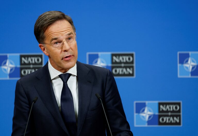 Mark Rutte. Foto: Geert Vanden Wijngaert/Reuters