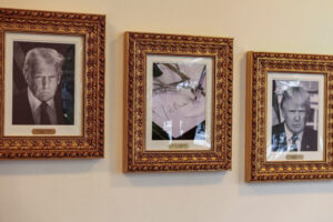 Trump's battle against the Autopen. He replaced Biden's photo in the White House colonnade