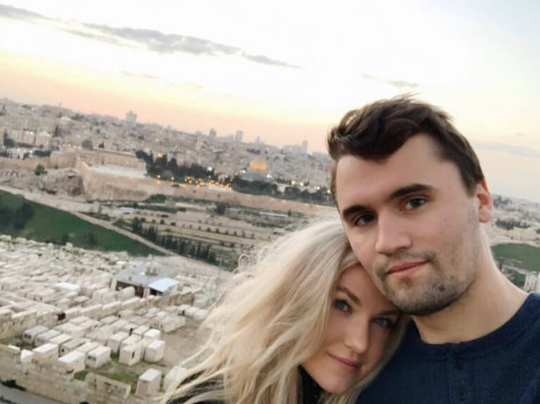 Charlie Kirk und Erika Kirk. Reprofoto: charliekirk1776/Instagram