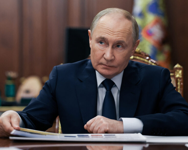 Vladimir Putin. Photo: Sputnik/Alexander Kazakov/Pool via REUTERS